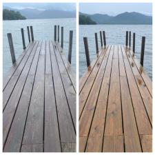 Dock Cleaning on Lake George, NY